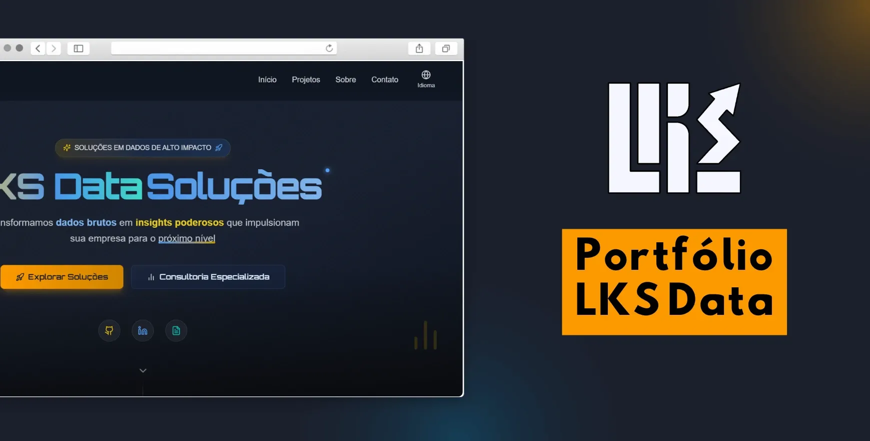 Capa do projeto LKS Data